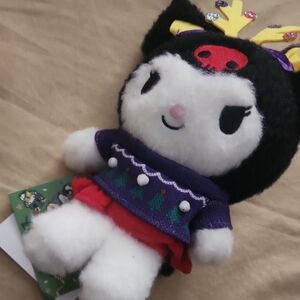 NWT SANRIO KUROMI Hello Kitty Plush